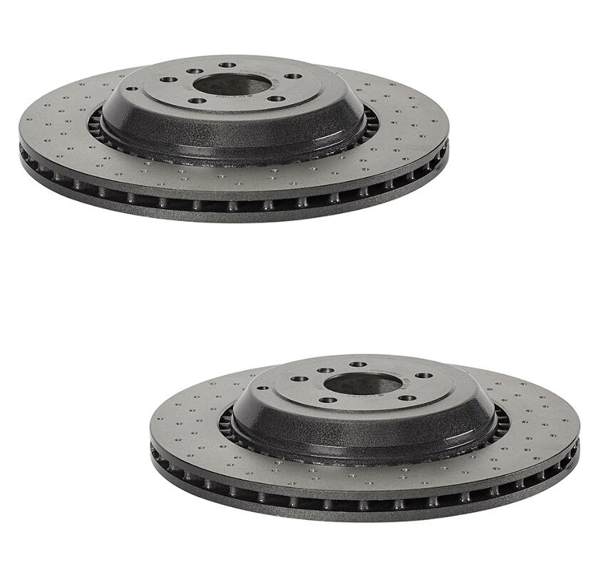 Mercedes Brakes Kit - Pads & Rotors Front and Rear (390mm/365mm) (Ceramic) 164421071264 - Brembo 2899183KIT